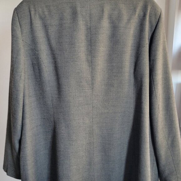 APOSTROPHE Gray Tweed Women’s Plus Size Jacket/Blazer (Size: 22W) - Picture 4 of 14